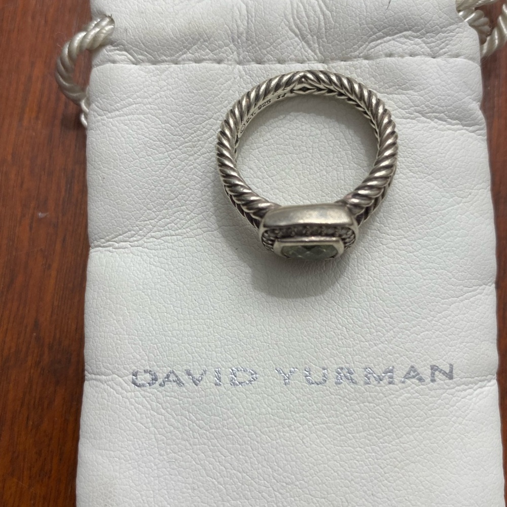 David Yurman Twisted Silver Ring